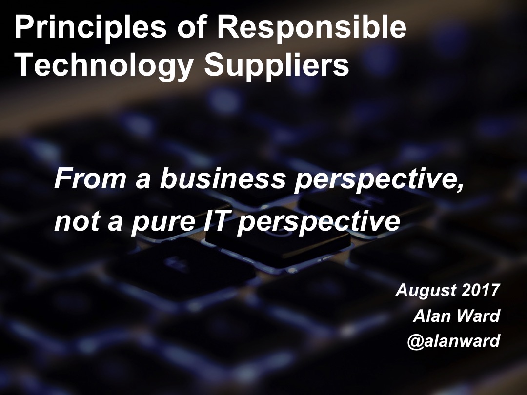 Principles of Responsible Suppliers