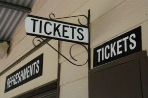 ticket sign